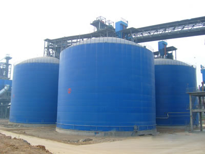 枣阳水泥钢板库改造